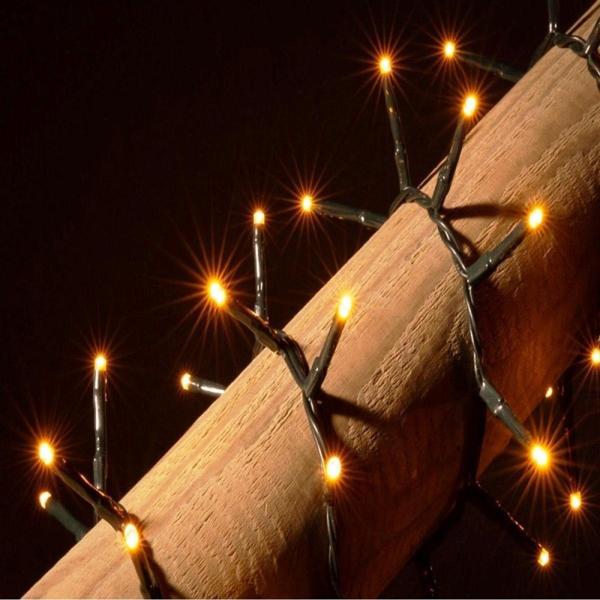 Kuzey Gün Işığı 100 Led 4 Metre Pirinç Led Işık Gerçek Gün Işığı Led Işık Pirinç Led Yılbaşı Işığı - Image 1