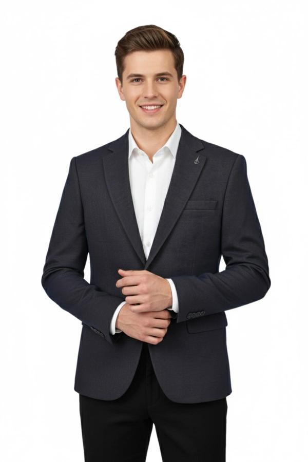 Erkek Tek Spor Ceket Çift Yırtmaçlı BGL-ST04982 - Image 1