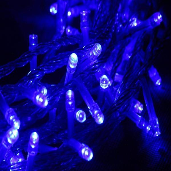 Kuzey Profesyonel Ip44 Dış Mekan Işığı 10 Metre Mavi Led Işık Su Geçirmez Sabit Yanar 100 Ledli Eklemeli - Image 1