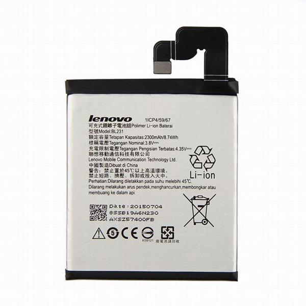 Original High Quality BL231 Battery For Lenovo VIBE X2 X2-TO X2-CU S90T S90U S90 2300mAh - Image 1
