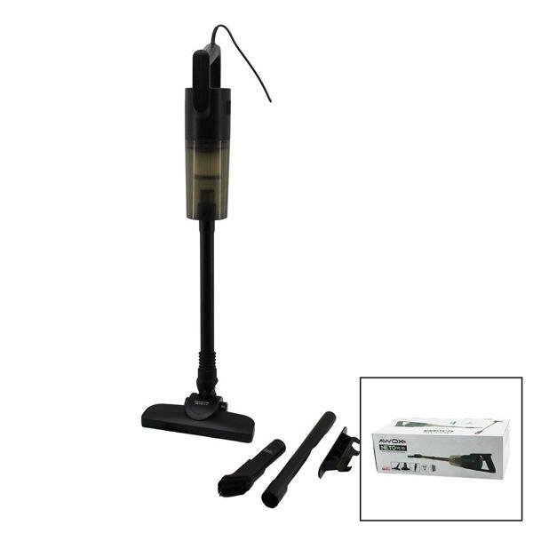 Awox Neto Vc-10 Siyah Metal Saplı Dik Elektrikli Süpürge 500w 5mt Kablosap=75+35=110cmhepa Filtre (4 - Image 1