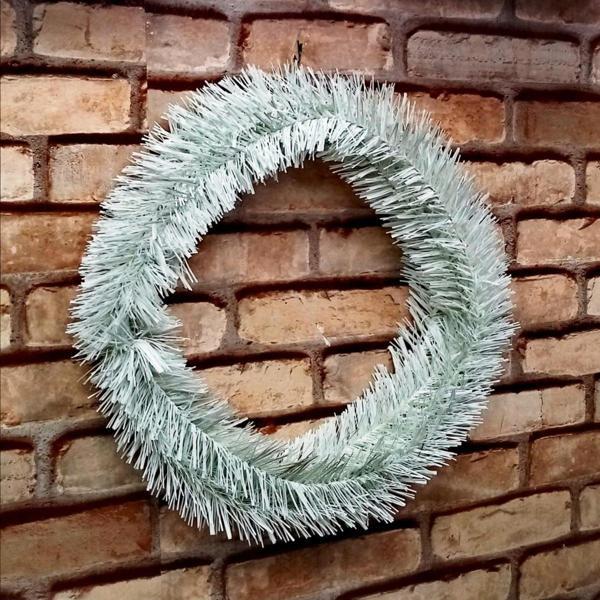 Kuzey Vip 5 Metre Beyaz Çam Dalı Beyaz Yılbaşı Garlandı Beyaz Garland Beyaz Noel Ağacı Dalı Dekor Süsleme - Image 1