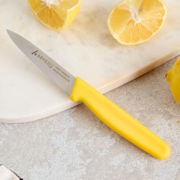 Aryıldız Daily Soyma Bıçağı Sarı 9 cm - Image 1