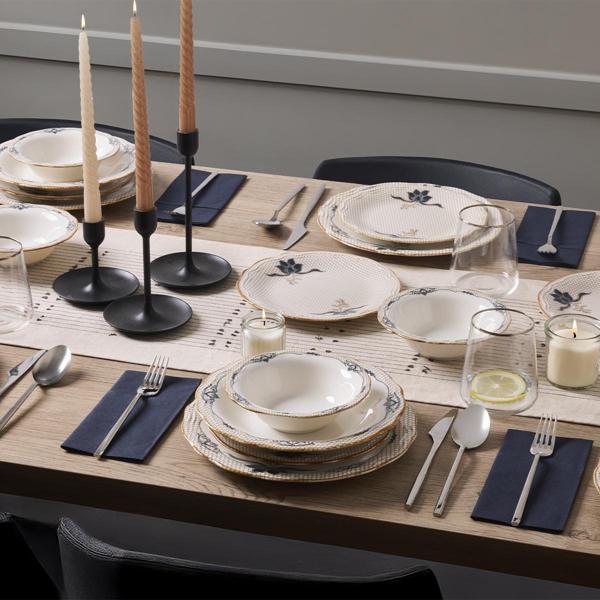 Aryıldız Parisa 24 Parça 6 Kişilik Yemek Takımı - Image 1