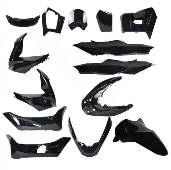 HONDA PCX 125 2018-2020 KAPORTA SETİ SİYAH - Image 1