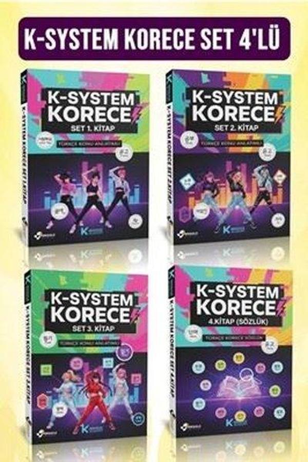 K-System Korece Seti - 4 Kitap Takım - Pergole - Image 1