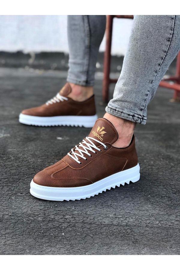 Wagoon WG022 Taba Erkek Casual Ayakkabı - Image 1