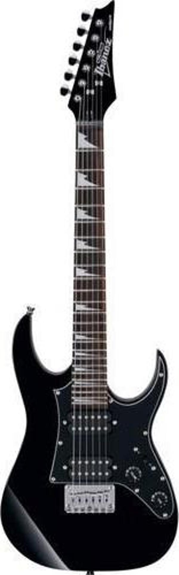 IBANEZ GRGM21-BKN Mikro Elektro Gitar (KILIF+PENA) - Image 1