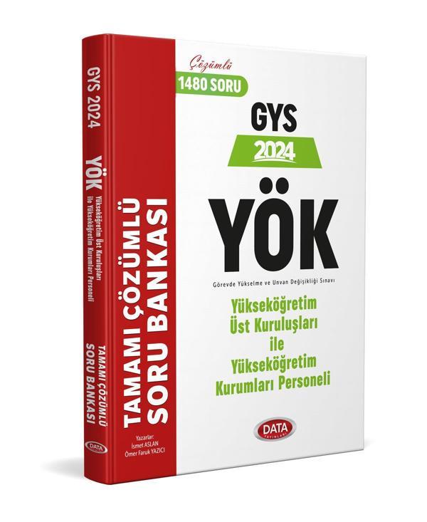Data Yayınları YÖK Üst Kuruluşları ile YÖK Personeli GYS Tamamı Çözümlü Soru Bankası - Data Yayınları - Image 1