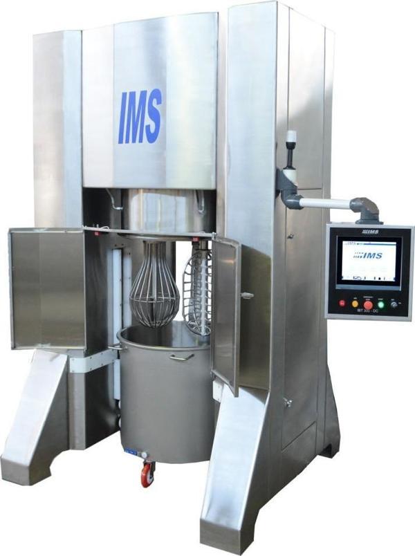 Dirmak IBT 150 DC CR Planet Mikser 150 Lt Kazan Köprü Tipi Asansörlü Hız Kontrollü Krom Gövde 380v/3p/50hz - Image 1