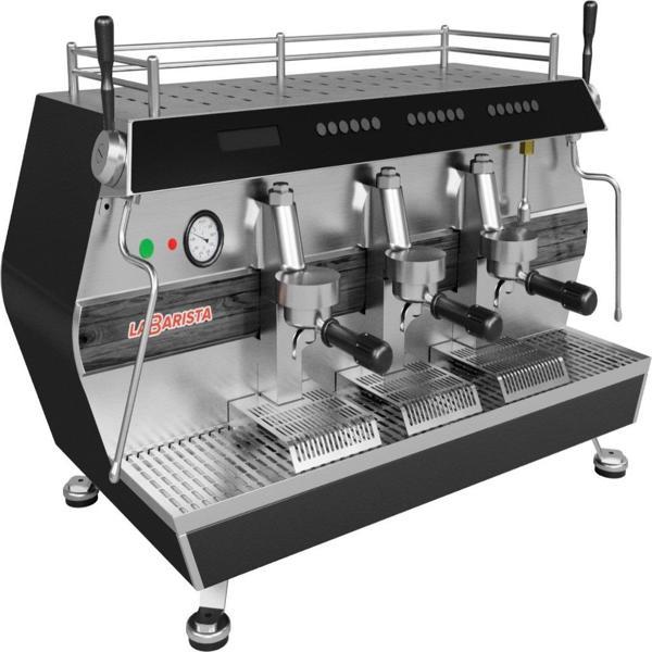 Empero Otomatik Capuccino Espresso Makineleri 3 Gruplu EMP.PLS.CPC.3G-D-B - Image 1