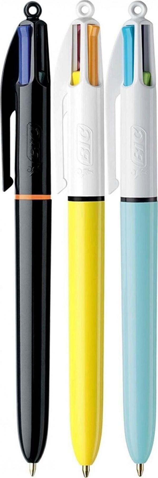 Bic 4 Colour 3'lü Kalem Seti (Pro + Sun + Fun) - Image 1