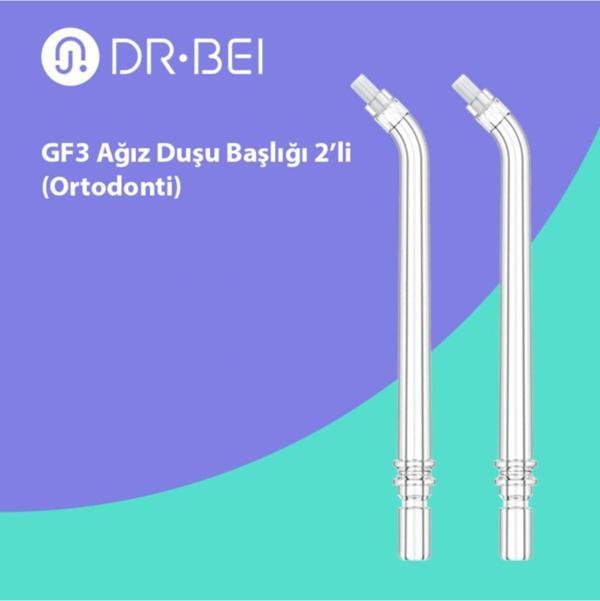 Dr.Bei Gf3 Ağız Duşu Başlığı 2'li Ortodonti - Image 1