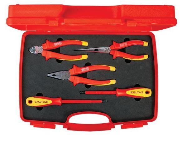 İzeltaş 1000V İzoleli Elektrikçi Seti (5parça) - 8795006005 - Image 1