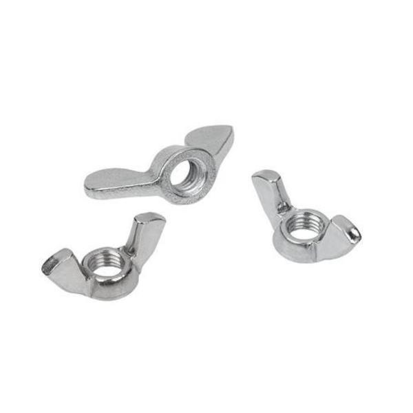 Kelebek Somun 5/16” 10 Adet Kaplamalı Beyaz - Image 1