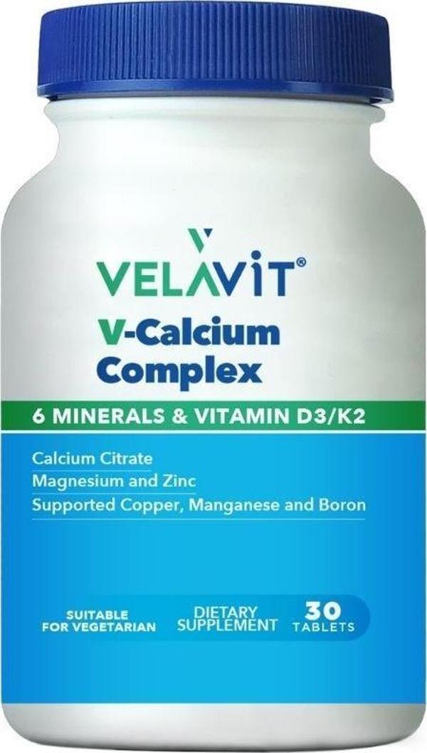 Velavit V-Calcium Complex 30 Tablet - Image 1
