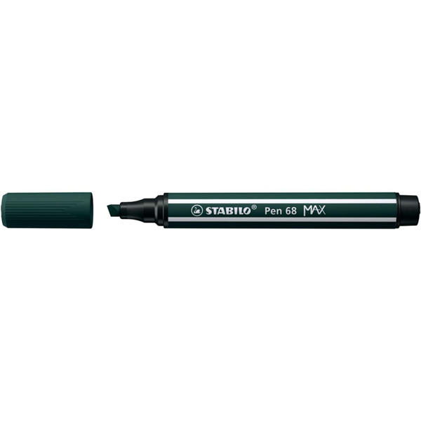 Stabilo Keçe Uçlu Kalem 68 Max Zeytin Yeşili 1-5 Mm Kesik Uç 768/63 (5 Li Paket) - Image 1