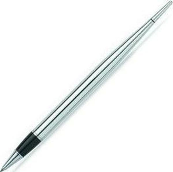 Scrikss 17 Kuyruklu Tükenmez Kalem Silver Chrome T000SBLLK1700A - Image 1