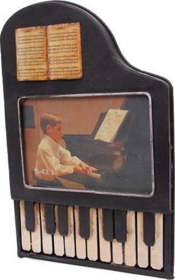 Dekoratif Metal Çerçeve Piyano Temalı - Image 1