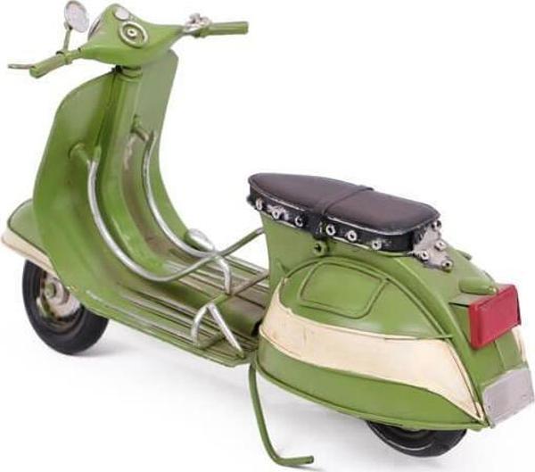 Dekoratif Metal Scooter Vintage Hediyelik Biblo - Image 1
