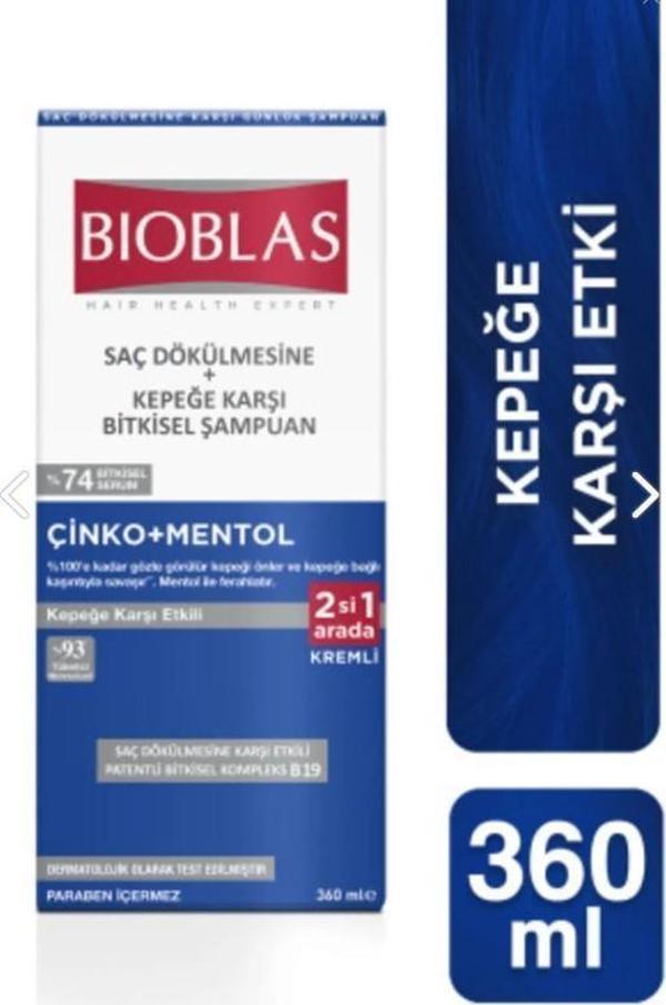 Bioblas Şampuan 360 ml Procyanidin Kepek - Image 1