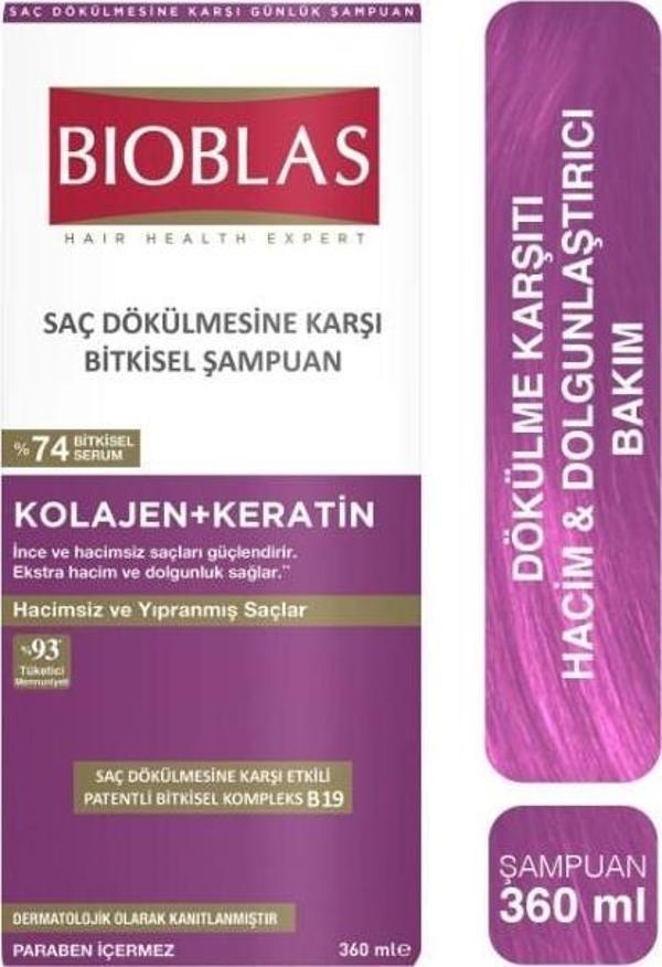 Bioblas Şampuan 360 ml Collagen - Image 1