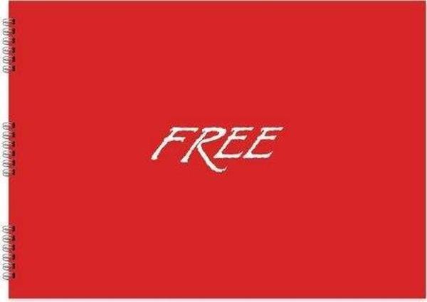 Keskin 25*35 25 Yaprak Free PP Kapak  Resim Defter Kırmızı - Image 1