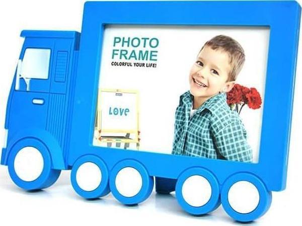 Çerçeve Okul Arabası Duvar Masaüstü Dekoratif Fotoğraf Çerçevesi - Image 1