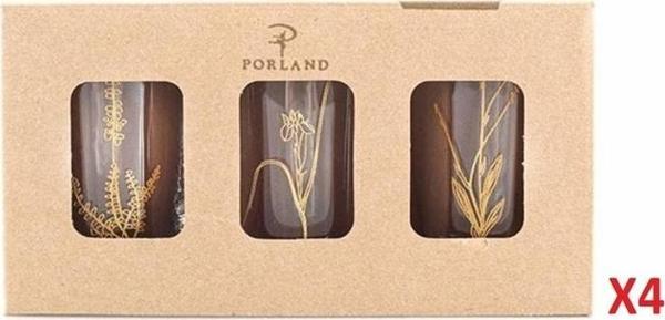 Porland Botanical Mini 3'lü Bardak Takımı 100cc 4'lü 04fıa002500 - Image 1