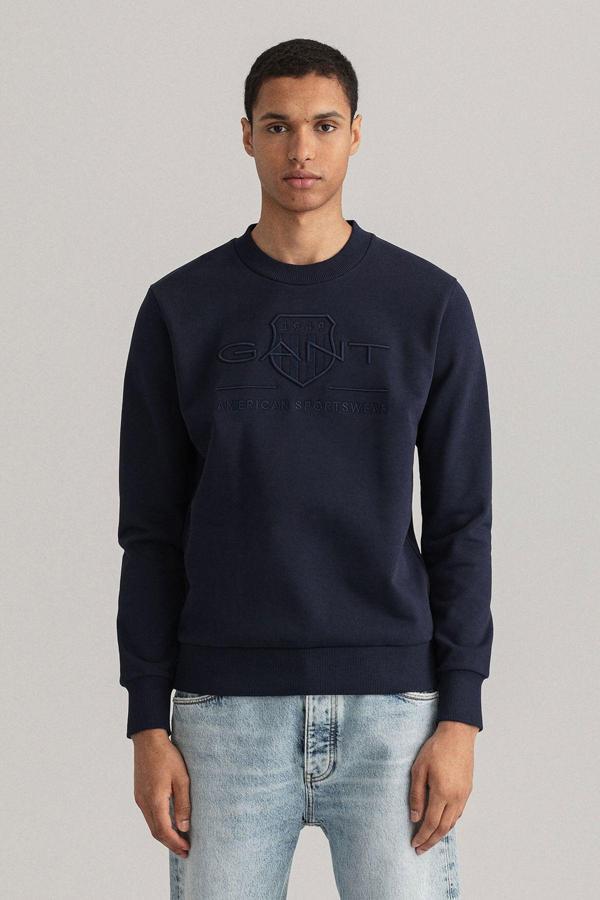 Gant Ön Baskılı Erkek Sweat - Image 1