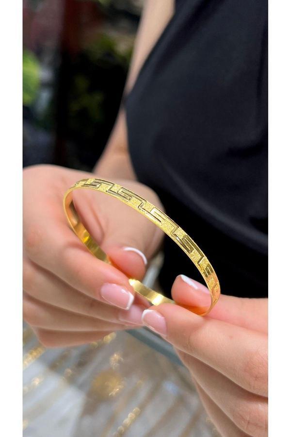 Kuyumcu Nurettin 20 gr (GRAM) Grekli Bilezik 22 Ayar Altın Yatırımlık Işçiliksiz