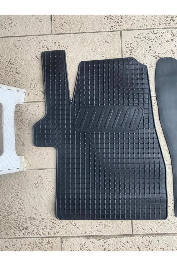 Yerli Vw Transporter T5-T6 2003 Sonrası Uyumlu 3 Parça Kauçuk Ön Paspas - Image 1