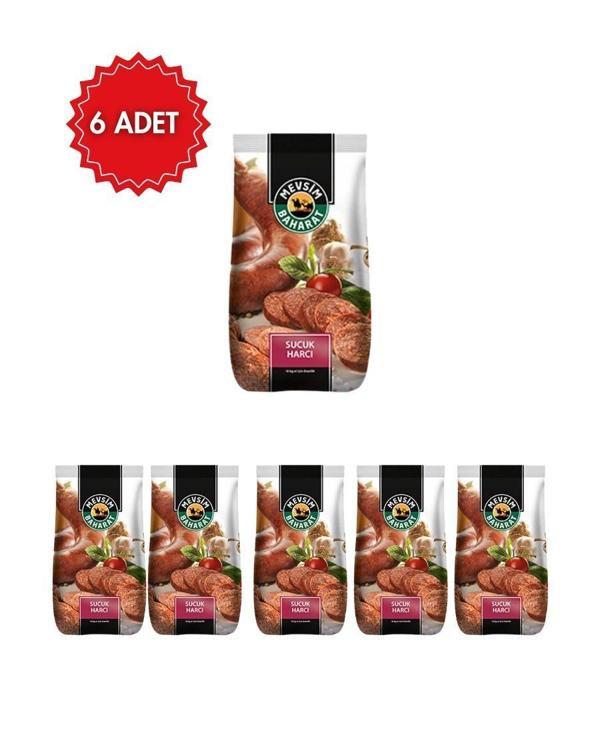 Mevsim Geleneksel Sucuk Baharatı - 6'lı Ekonomik Paket (6 x 500 gr) - Kasap Tipi Lezzet - Image 1