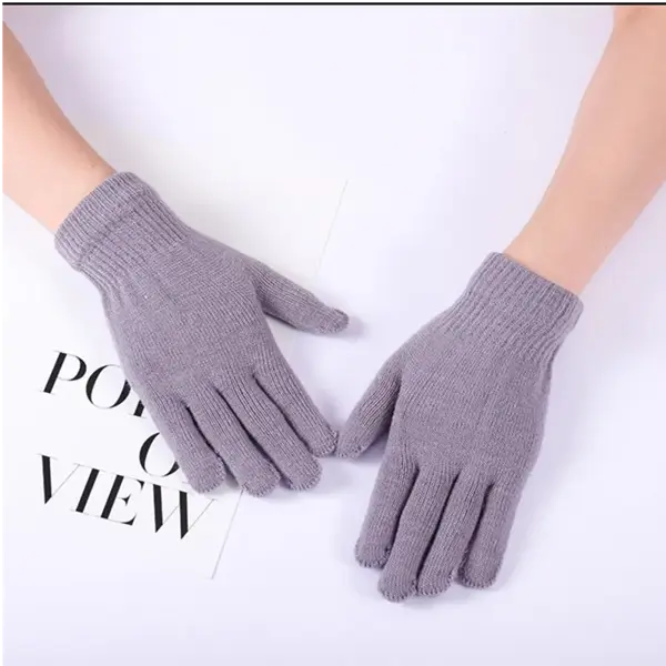  Kışlık Tiriko Kadın Eldiven Lila Eldiven - Image 1