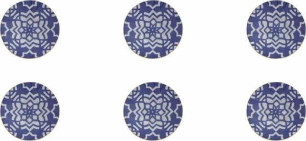 Porland Morocco Mor Ergonomik Çay Tabağı 12cm 6'lı 04ap021493 - Image 1