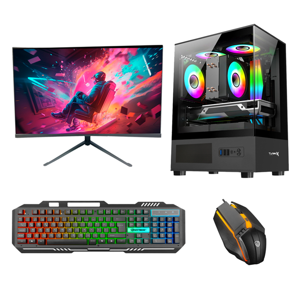 RotamPC-Rt0395 İ7 14.Nesil 14700 8Gb Ddr4 Ram 256Gb Ssd 4Gb Gtx 1050Ti Vga "23.8 Oyun Bilgisayarı - Image 1