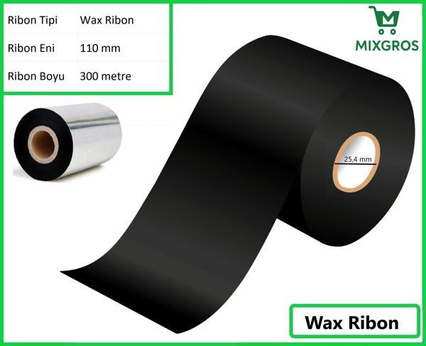 110x300 Metre Wax Ribon 1 Adet - Image 1