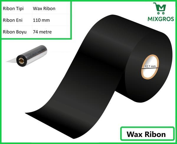 110x74 Metre Wax Ribon 1 Adet - Image 1