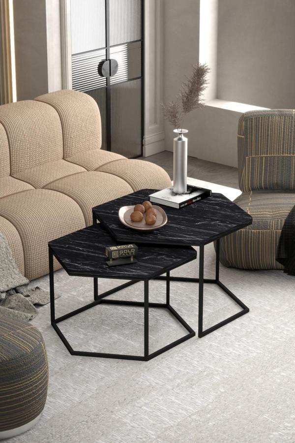 Orta Sehpa Altıgen İkili Lüx Bendir - Image 1