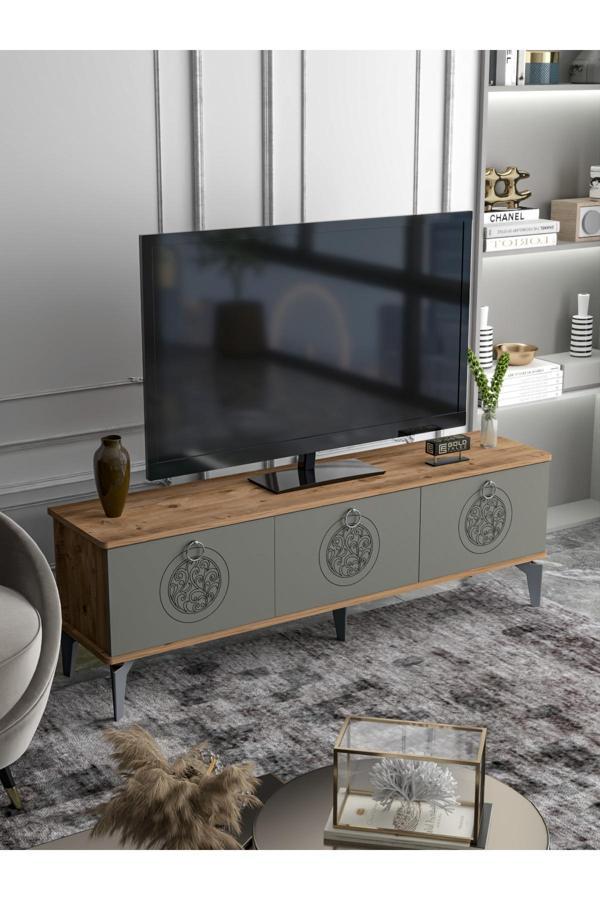 Portmanto Vestiyer 5 Raflı Ayakkabılık Ve Çit Duvar Askılık Set Çam-Beyaz - Image 1