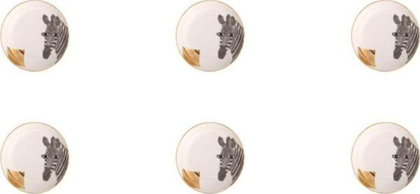 Porland Wild Life Zebra Kase 17cm 6'lı 04alm006455 - Image 1