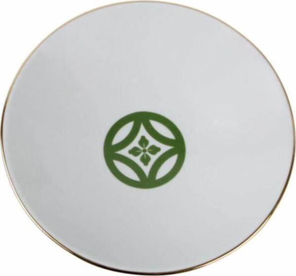 Porland Morocco Desen Yeşil Çukur Tabak 20cm - Image 1