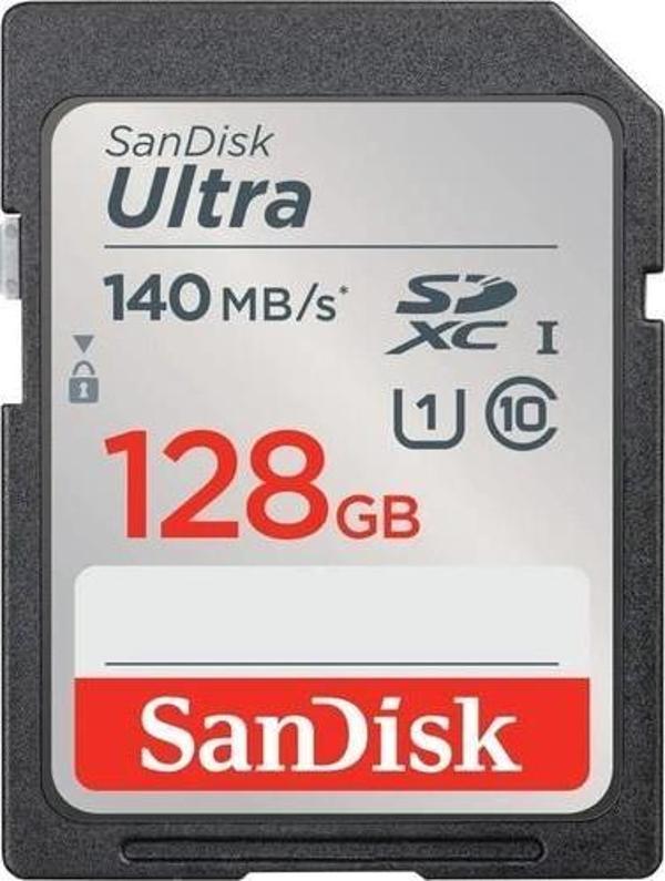 SanDisk Ultra 128 GB 140 MB/s SDSDUNB-128G-GN6IN Class 10 UHS-I Hafıza Kartı - Image 1