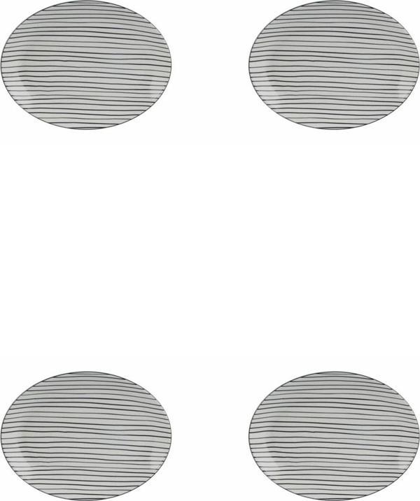 Porland Hope Kayık Tabak 31cm 4'lü - Image 1