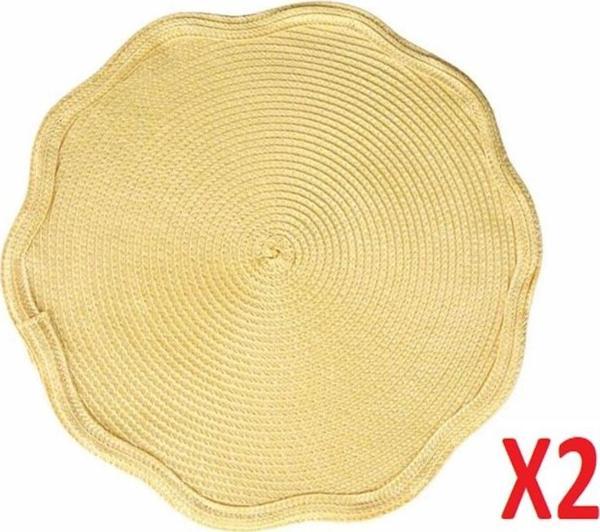 Porland Priya Sarı Amerikan Servis 38cm 2'li 04STY007367 - Image 1