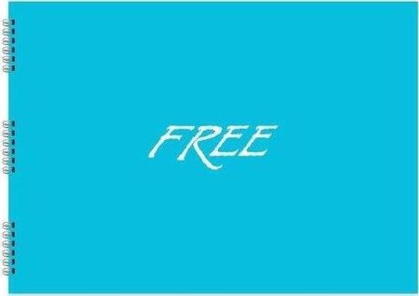 Keskin 25*35 25 Yaprak Free PP Kapak  Resim Defter Mavi - Image 1