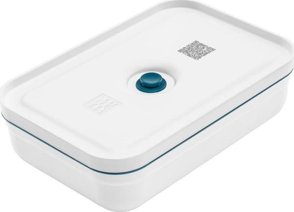 Zwilling Fresh & Save Vakumlu Yemek Taşıma Kabı, L Düz, Plastik, Beyaz-akdeniz Mavisi - Image 1