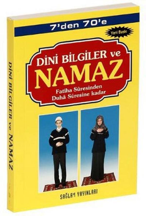 7'den 70'e Dini Bilgiler ve Namaz (Kod: 001-Çanta Boy) - Sağlam Yayınevi - Image 1