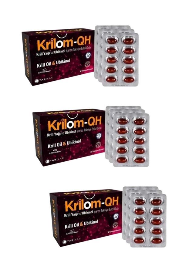 Krilom QH 30 Yumuşak Kapsül 3 Adet - Image 1