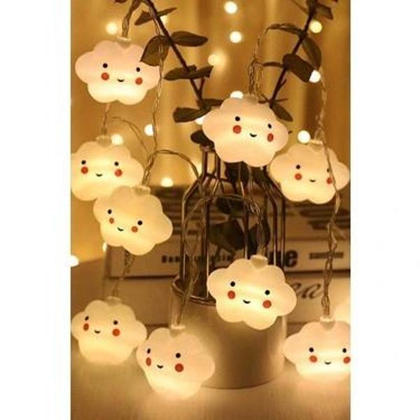 MDB 10'lu Gülen Bulut Led 2Metre Dekoratif Hediyelik - Image 1